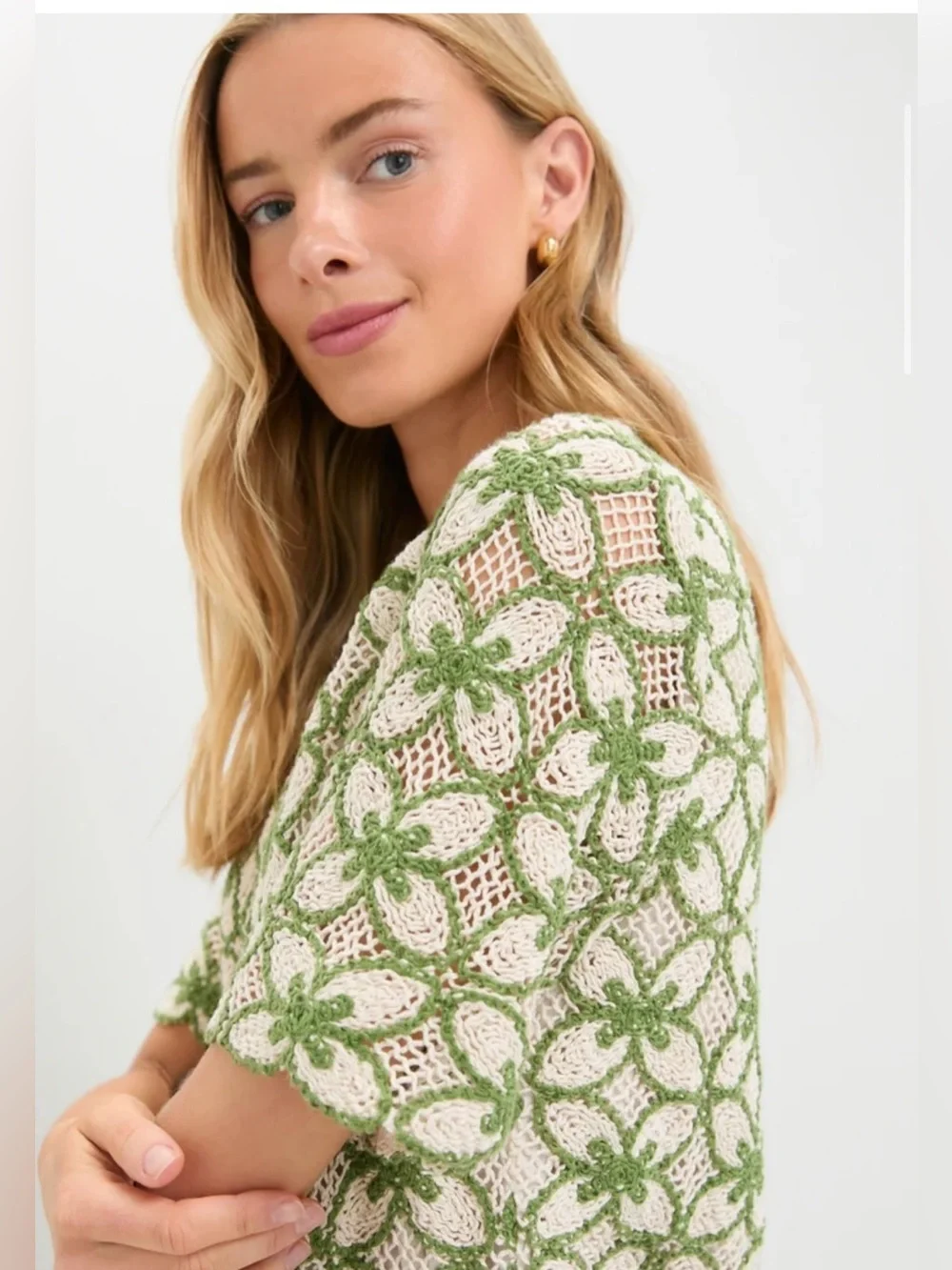 Tuckernuck fern crochet belclaire dress size medium nwt